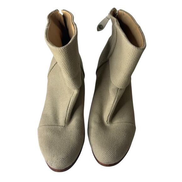Rag & Bone Newbury Canvas Ankle Boot Camel Size 9 - Picture 4 of 7
